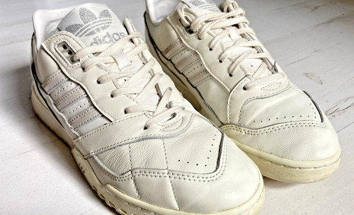 Adidas white leather - adidas,