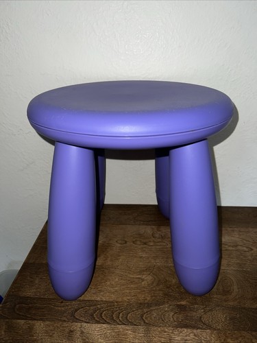 Ikea mammut stool chair - mammut, purple
