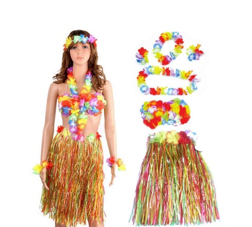5pcs hawaiian fancy dress hula - 5pcs,