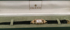 Ladies Gucci 1800L Gold White
