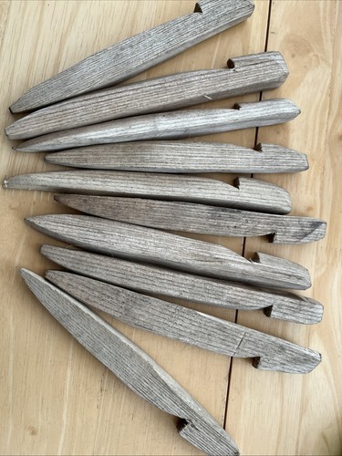 Inch wooden tent pegs - 7,
