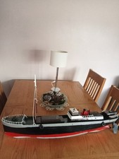 WOODEN MODEL MOTOR BOAT