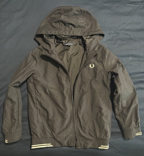 Boys black fred perry - boys,