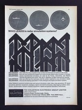 Original 1964 Advert Solartron