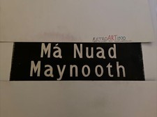 Dublin Oct 1982 Bus Blind 34”- Maynooth / Ma Nuad