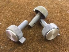 3 X Vintage Hoover Twin Tub Washing Machine 3314L/3312L Control Knobs In Grey