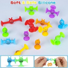 SULOLI 38PCS Sucker Toys Suction Cup Airplane Window Travel Toys 2+ Without Box