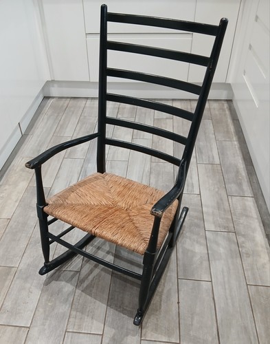 Vintage ladderback rocking - vintage,