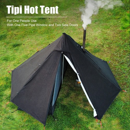 Pyramid single camping tent - single,