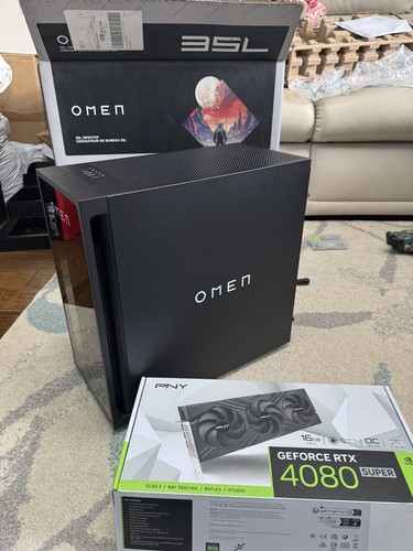 Omen 35l gaming amd - gaming,