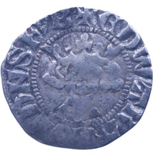 Silver Hammered Penny.  Edward II, Class 11b, Canterbury. S1456 (S1466).