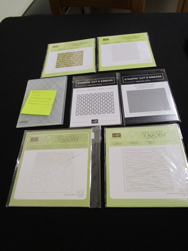 Stampin 7 embossing - stampin', up!