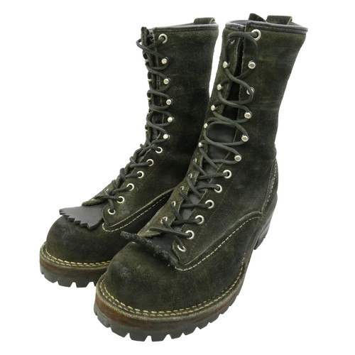 Wesco boots suede khaki - suede,