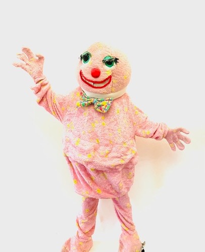 Blobby mascot fancy dress - blobby,