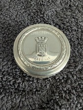 Solid Silver Pill Box French