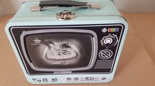 Retro metal lunch box - lunch, with