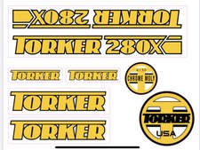 Torker 280X decal set  - Old