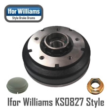 For Ifor Williams KS0827 Type Trailer Brake Drum Hub 250 x 40 5 Stud 6.5" PCD