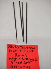 Stubs Files, Round, #2 Cut, 5