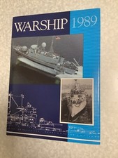 WARSHIP.  1989. Conway Maritime Press. Like New. Hardback