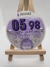 HONDA MOTORBIKE Stamped 1998