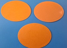 OVAL Keg Badge Fixing GASKET 82mm x 62mm full fixes keg badge pump clip