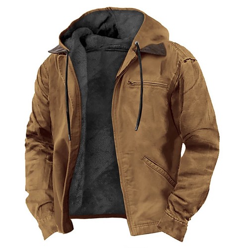 Men hooded casual - men's,