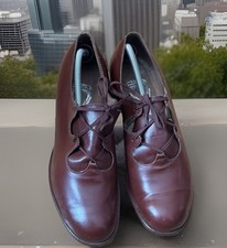 NORVIC 70's FOOT-LIKE BROWN LACE-UP WELTED SHOES UK 5