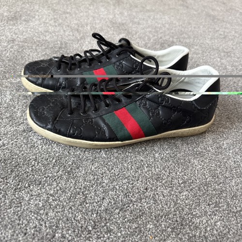 Gucci trainers black size 9 - size, uk