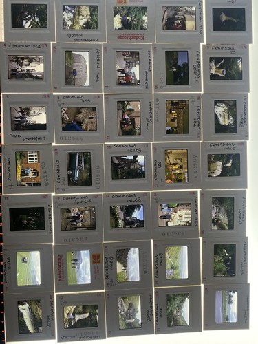 1974 35mm photo slides - 35, x