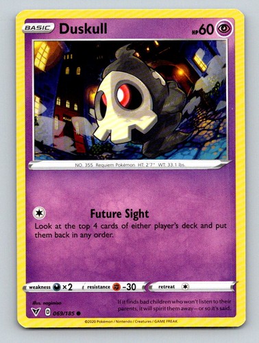 Duskull 069 185 common - 069/185, vivid