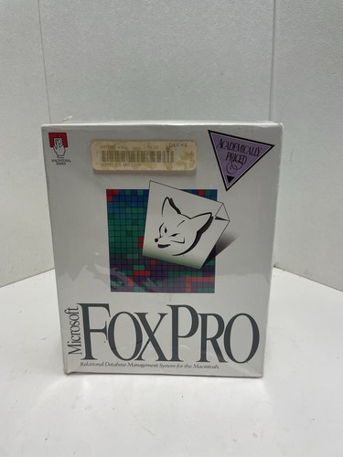 Vintage microsoft foxpro - vintage,