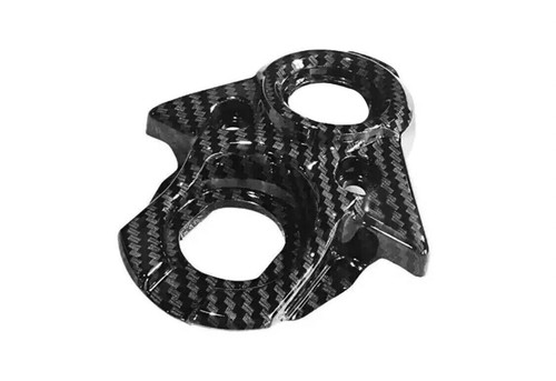 Carbon fibre look ignition key - look,