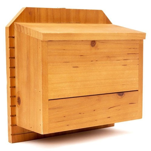 Wildlife bat house natural - bat,