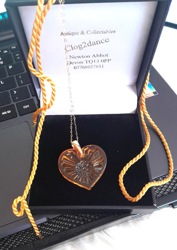 Lalique pendant necklace - pendant,