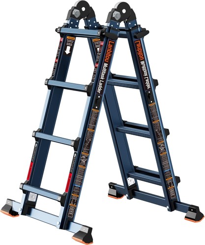 14ft multi position ladder - ladder, a