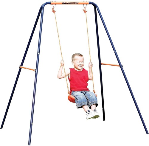 Single garden play swing - single,