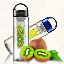 2 PACK FRUIT INFUSION WATER Reusable BOTTLE Infusing Infuser Sports Health Maker