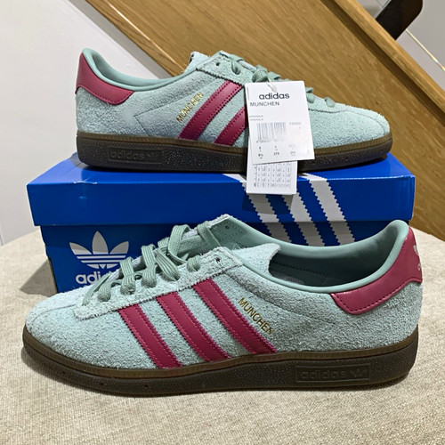 Adidas munchen green - munchen, green/pink