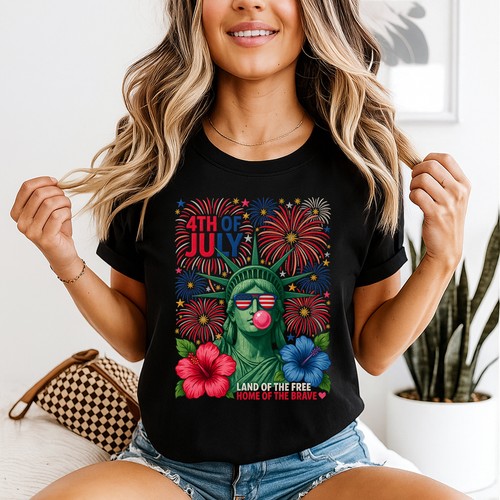4th july liberty - july, womens