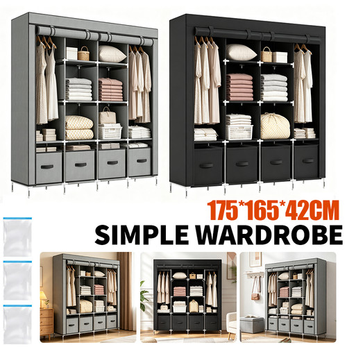 New fabric canvas wardrobe - fabric,