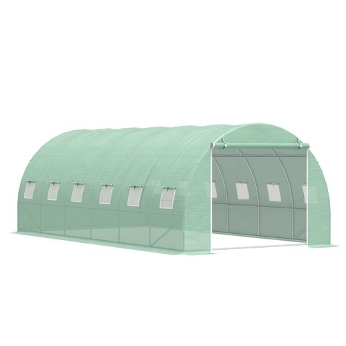 Outsunny polytunnel greenhouse - outsunny,