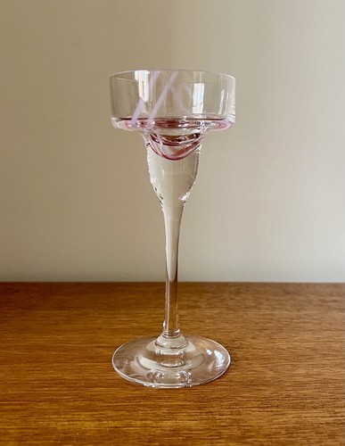 Caithness glass candle - candle, stick