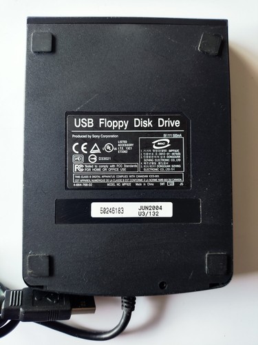 Sony 44mb usb floppy - sony,