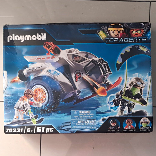 Playmobil top agents playset - playmobil,