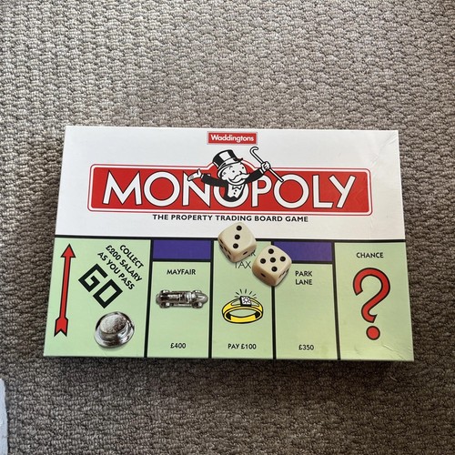 Waddingtons monopoly board - monopoly,