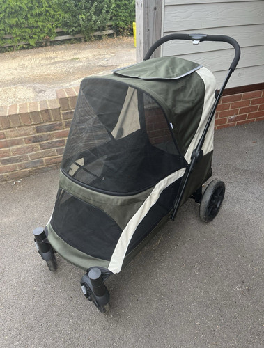 Green beige wheel foldable - 4-wheel,