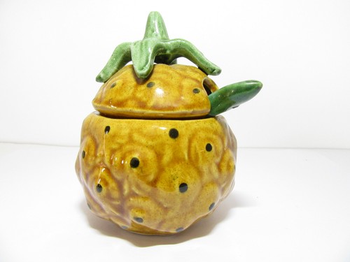 Vintage pineapple jam preserve - vintage,