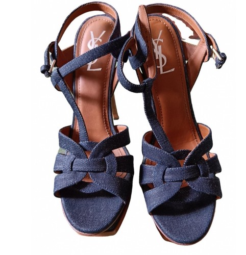 Blue denim yves saint laurent - blue,