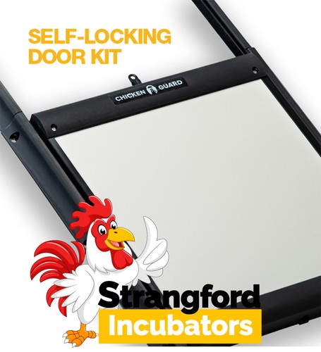 Chicken guard self - guard, self-locking